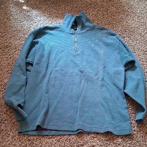 Esprit Blue Striped Long Sleeve Tee